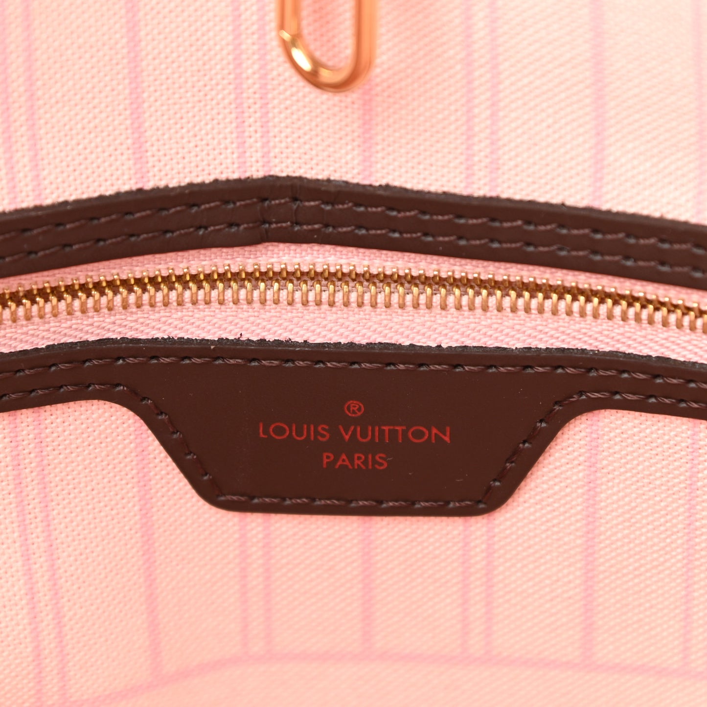 Damier Ebene Neo Neverfull MM Rose Ballerine