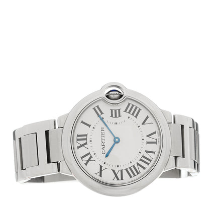 Cartier Stainless Steel 36mm Ballon Bleu De Cartier Quartz Watch 2 of 4
