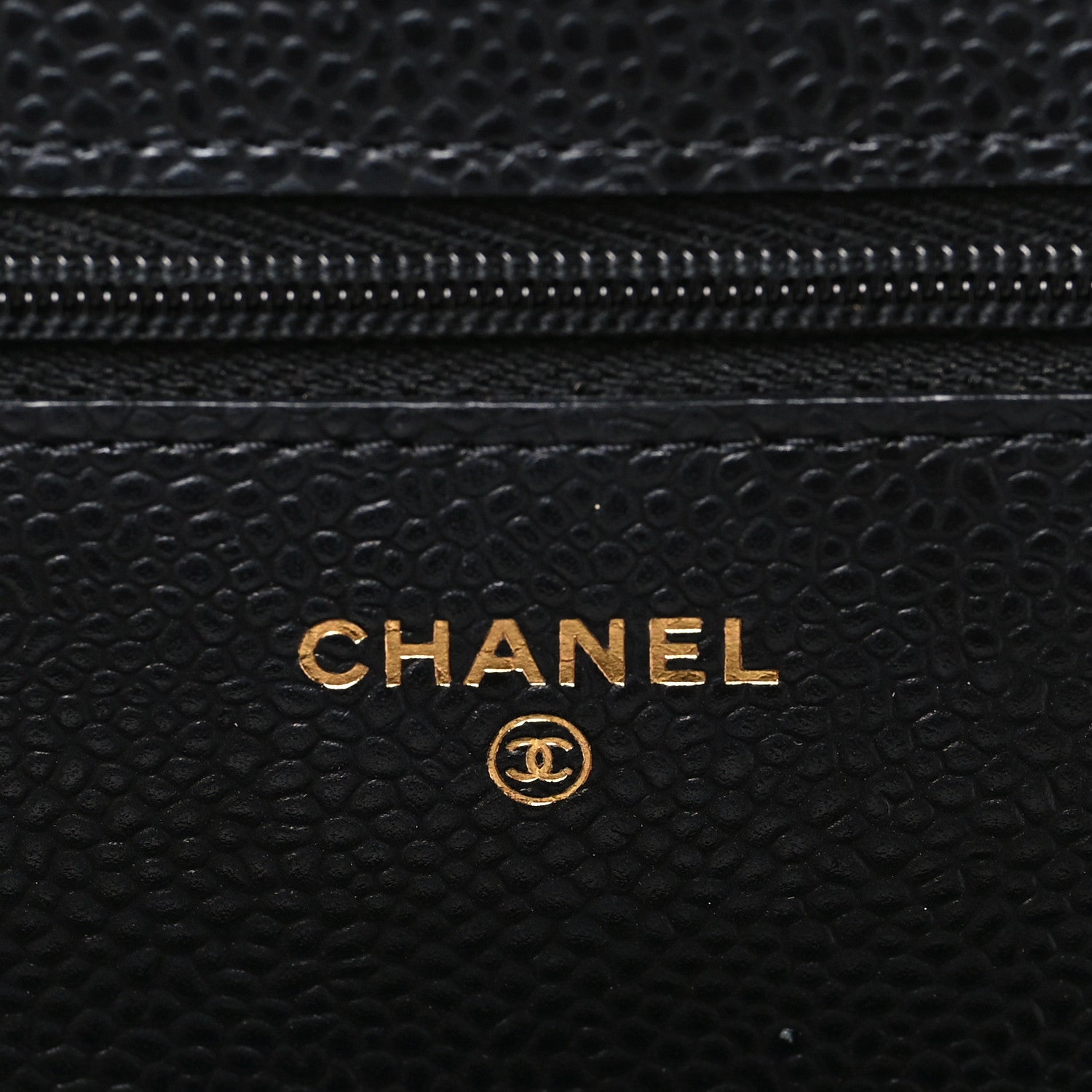 Chanel Caviar Quilted Wallet on Chain WOC Black 6 of 12
