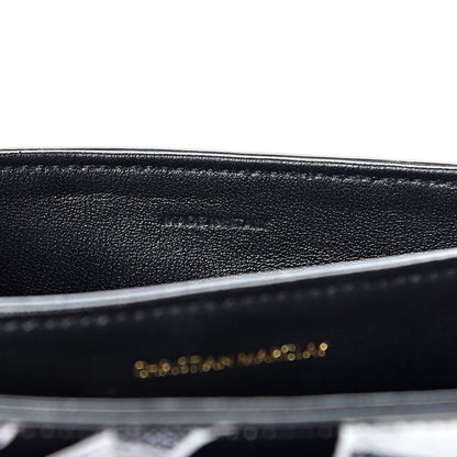 Celine Calfskin Zzhaa Printed x Christian Marclay Small C Bag Black White 7 of 10