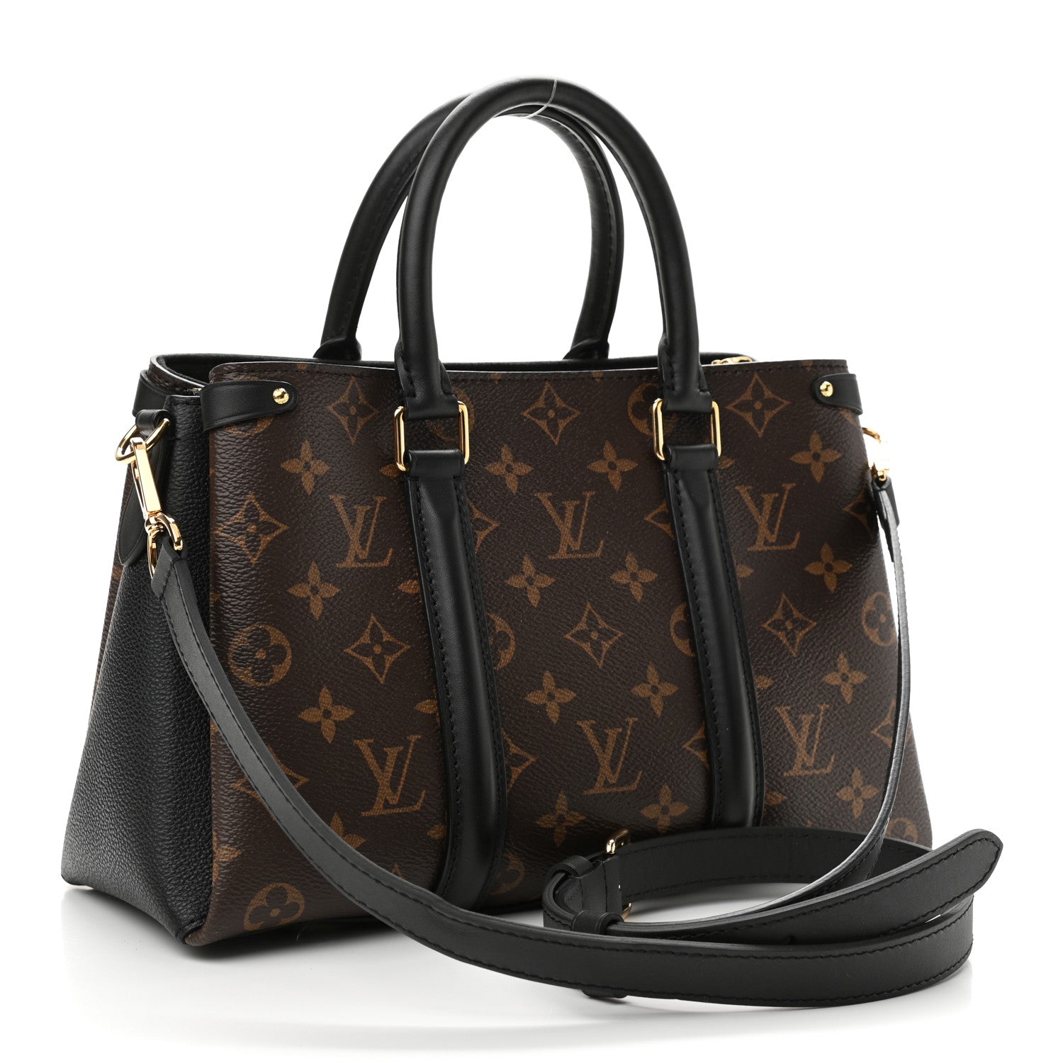 Louis Vuitton Monogram Soufflot BB Black 3 of 10