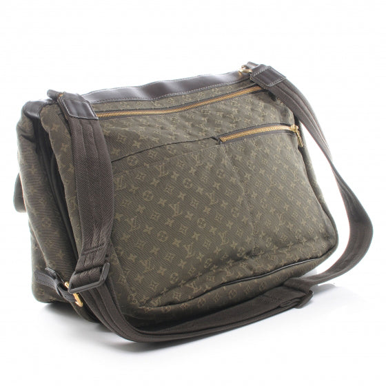 Mini Lin Sac a Langer Diaper Bag Kaki