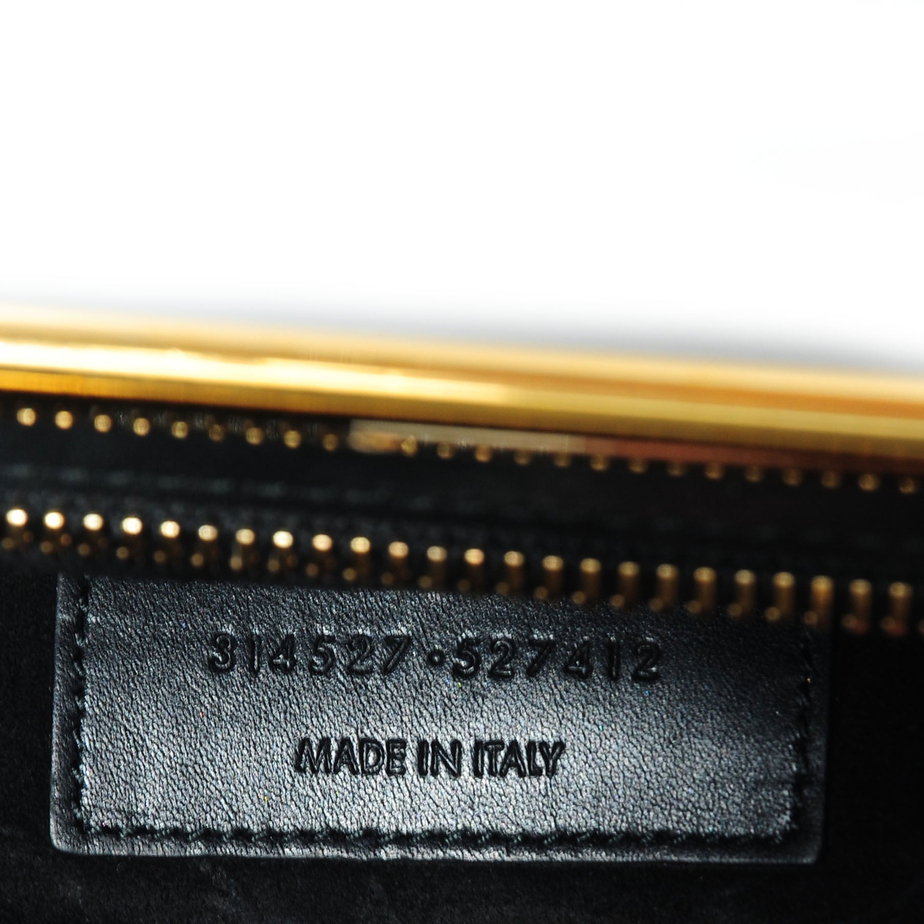 Saint Laurent Leather Lutetia Clutch Black 7 of 7