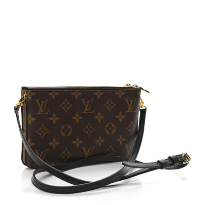 Louis Vuitton Reverse Monogram Giant Double Zip Pochette 3 of 8