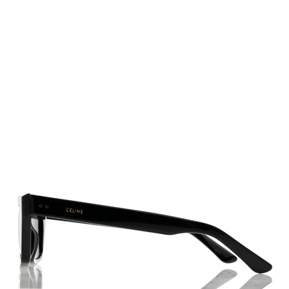 Celine Acetate Polarized Rectangular Sunglasses CL40060I Black 3 of 10