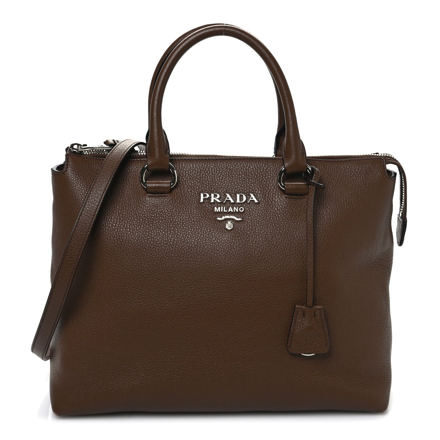 Vitello Phenix Tote Nocciolo