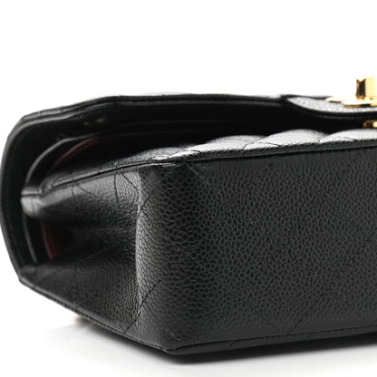 Chanel Caviar Quilted Small Double Flap Black 5 of 11