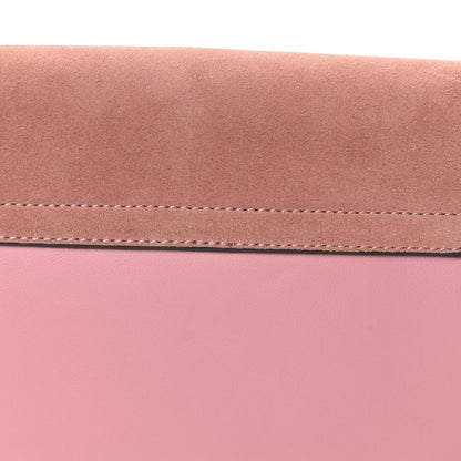 Chloe Suede Calfskin Small Faye Shoulder Bag Washed Pink 10 of 10