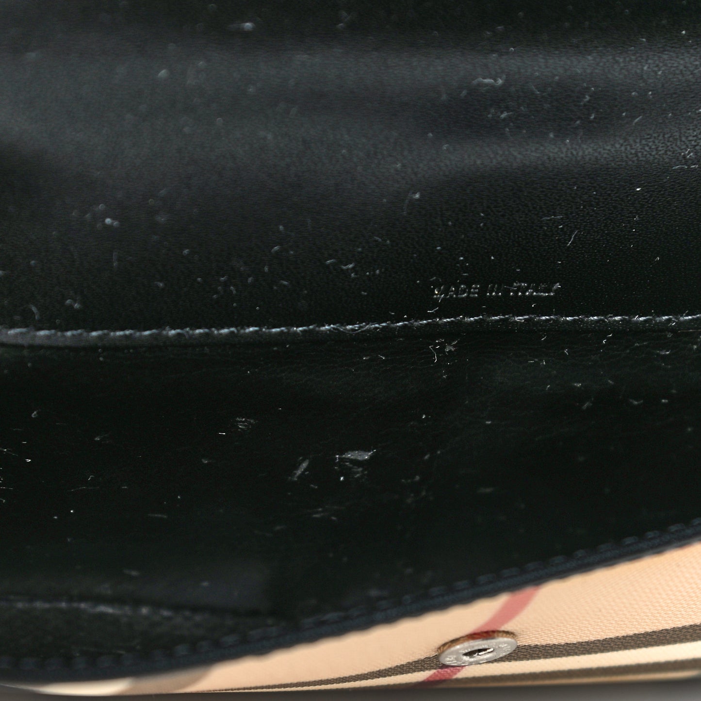 Nova Check Continental Wallet Black