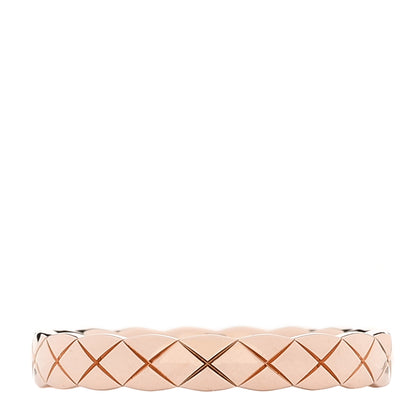 Chanel 18K Beige Gold Mini Coco Crush Ring 55 7.25 1 of 4