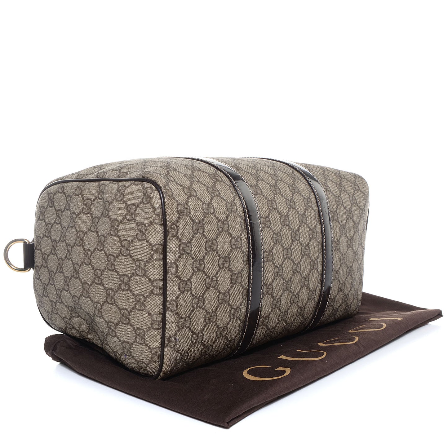 GG Plus Monogram Medium Joy Boston Dark Brown