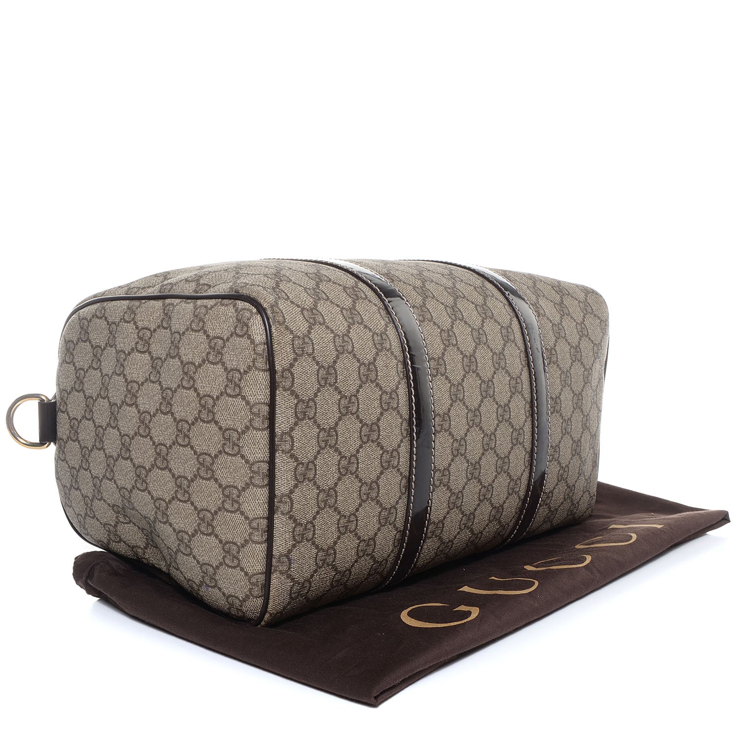 Gucci GG Plus Monogram Medium Joy Boston Dark Brown 4 of 8