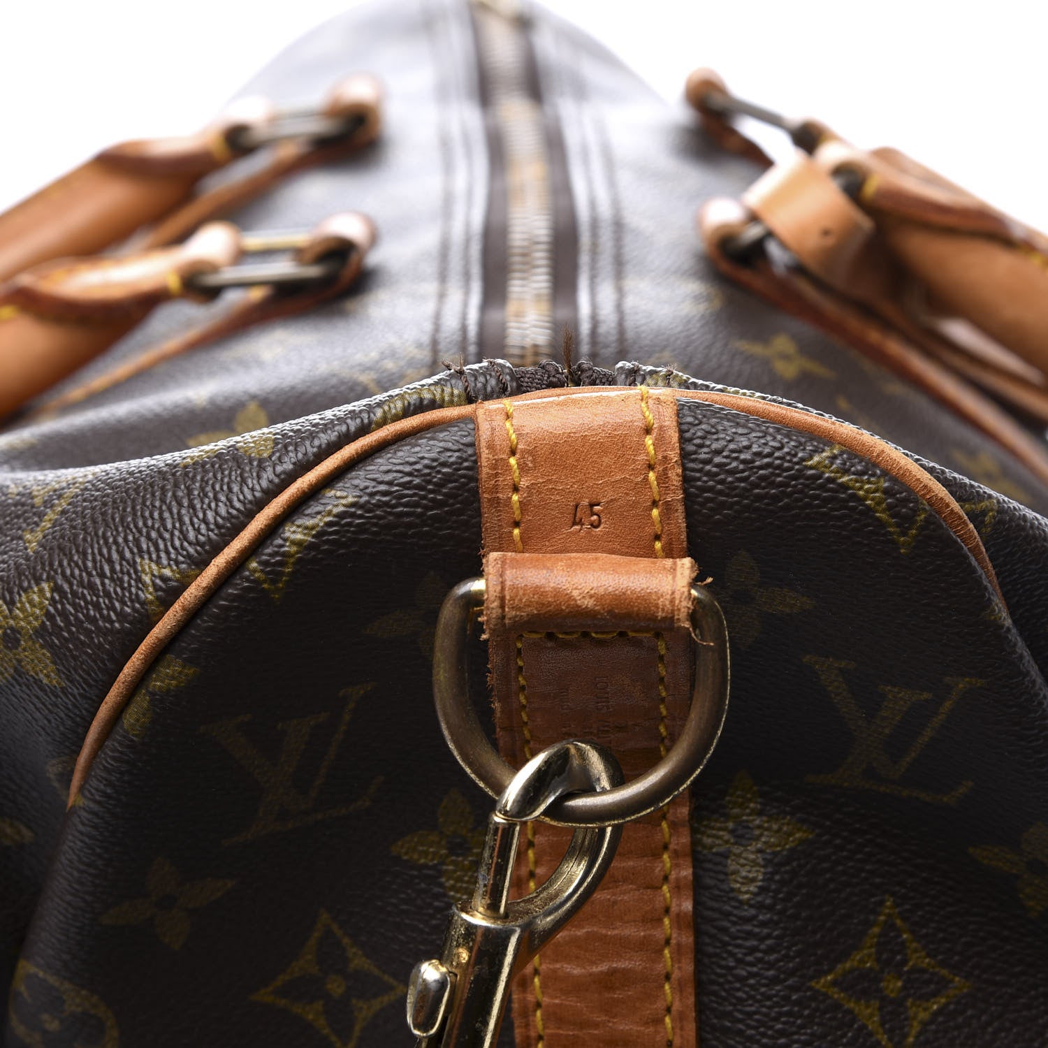 Louis Vuitton Monogram Keepall Bandouliere 45 12 of 12