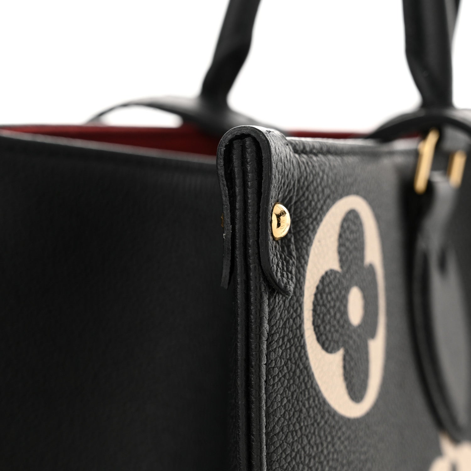 Louis Vuitton Empreinte Monogram Giant Onthego MM Black Beige 13 of 15