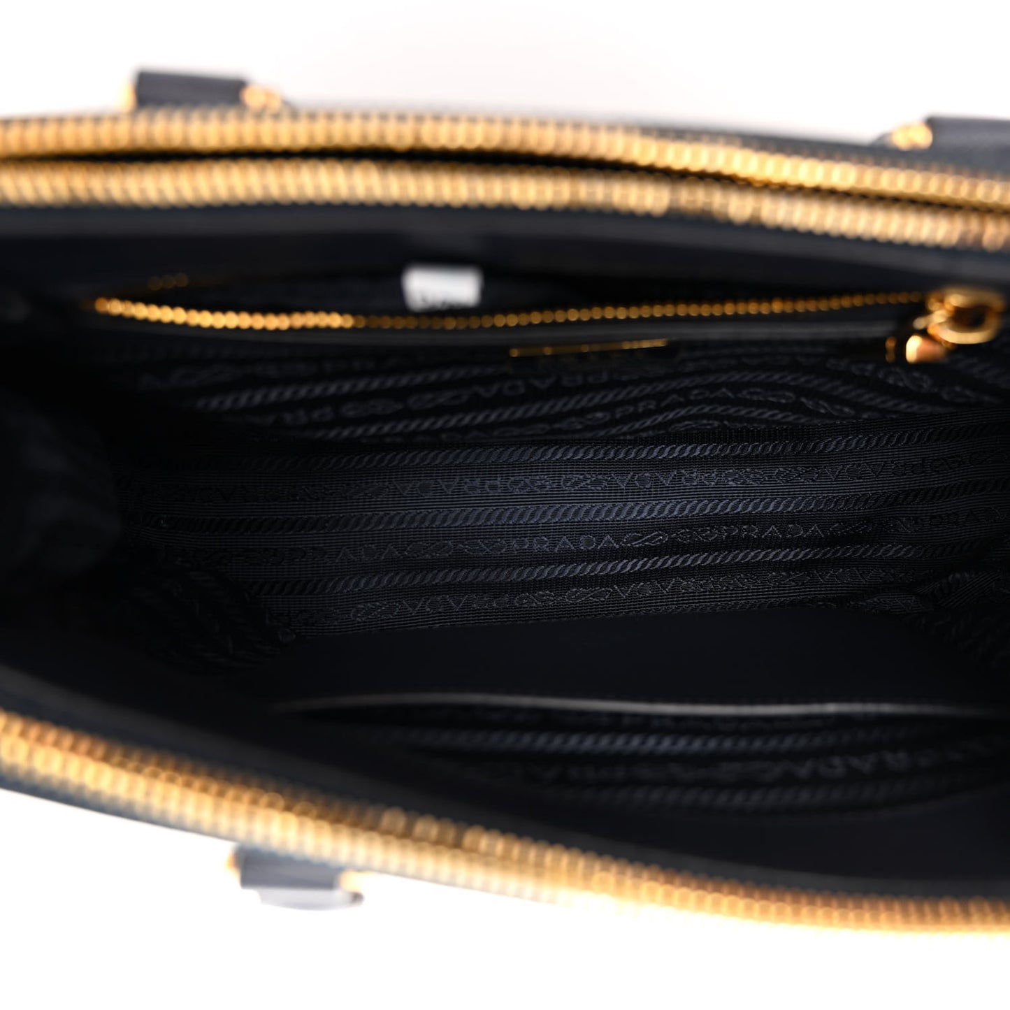 Saffiano Mini Galleria Double Zip Tote Baltico