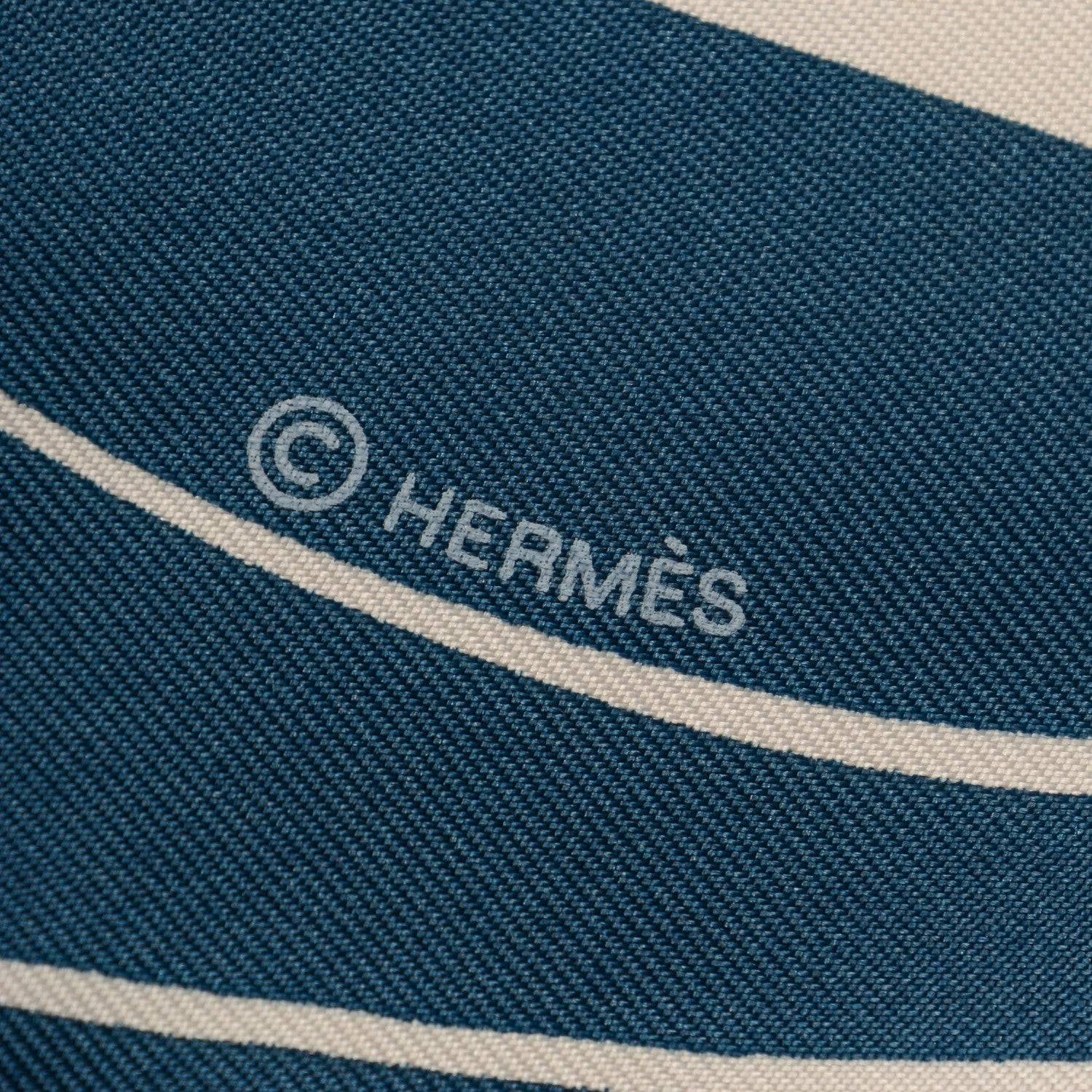 Hermes Silk Faune Lettree Scarf 90 6 of 6