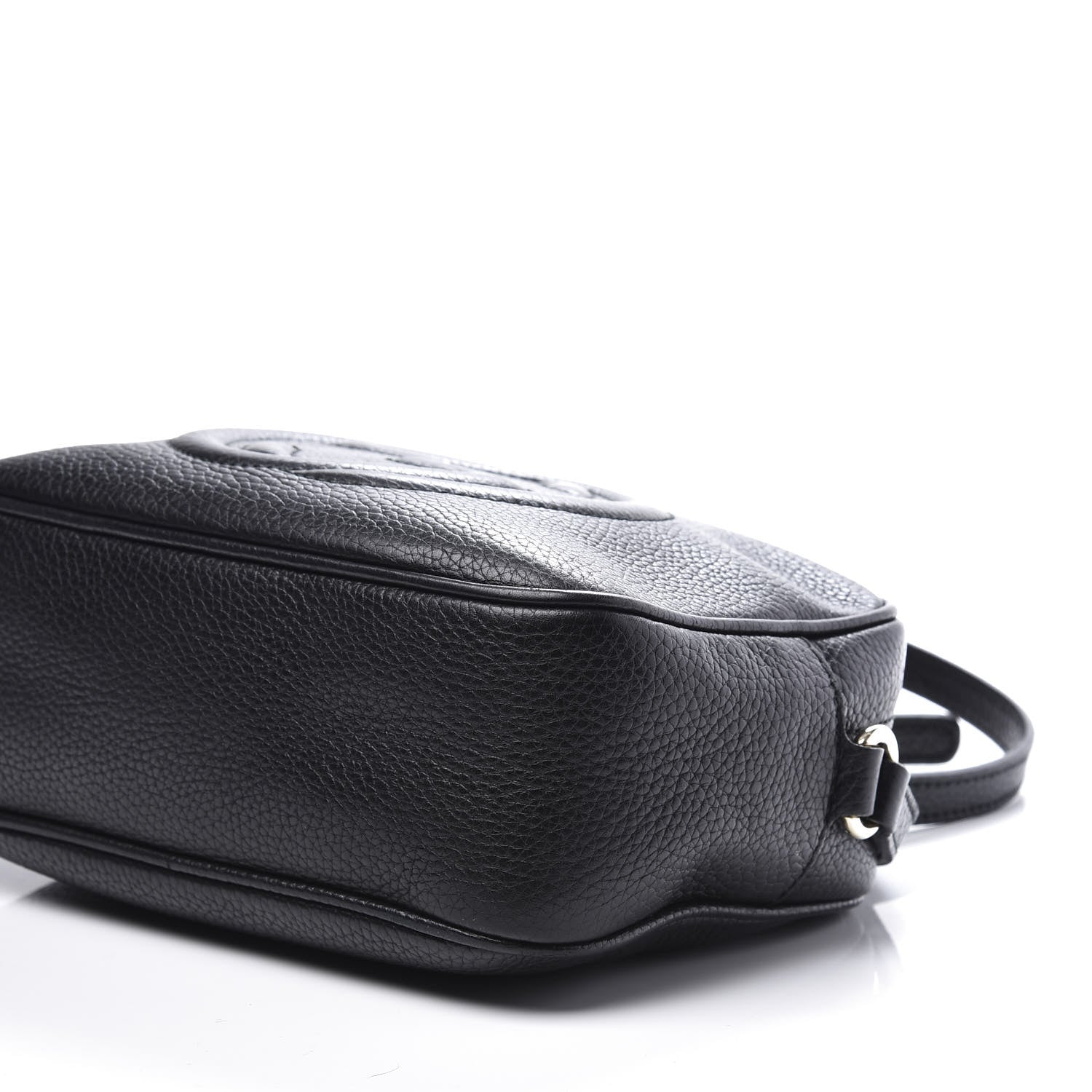 Gucci Pebbled Calfskin Small Soho Disco Bag Black 10 of 11