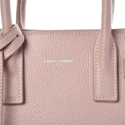 Saint Laurent Grained Calfskin Nano Sac De Jour Antique Rose 10 of 14