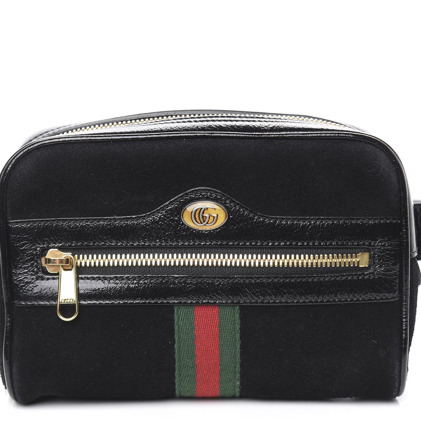 Suede Small Ophidia Belt Bag 95 38 Black