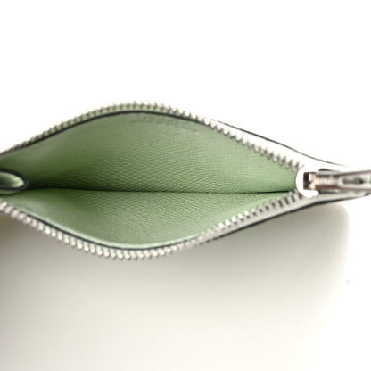 Hermes Epsom Constance Slim Wallet Vert Fizz 7 of 9