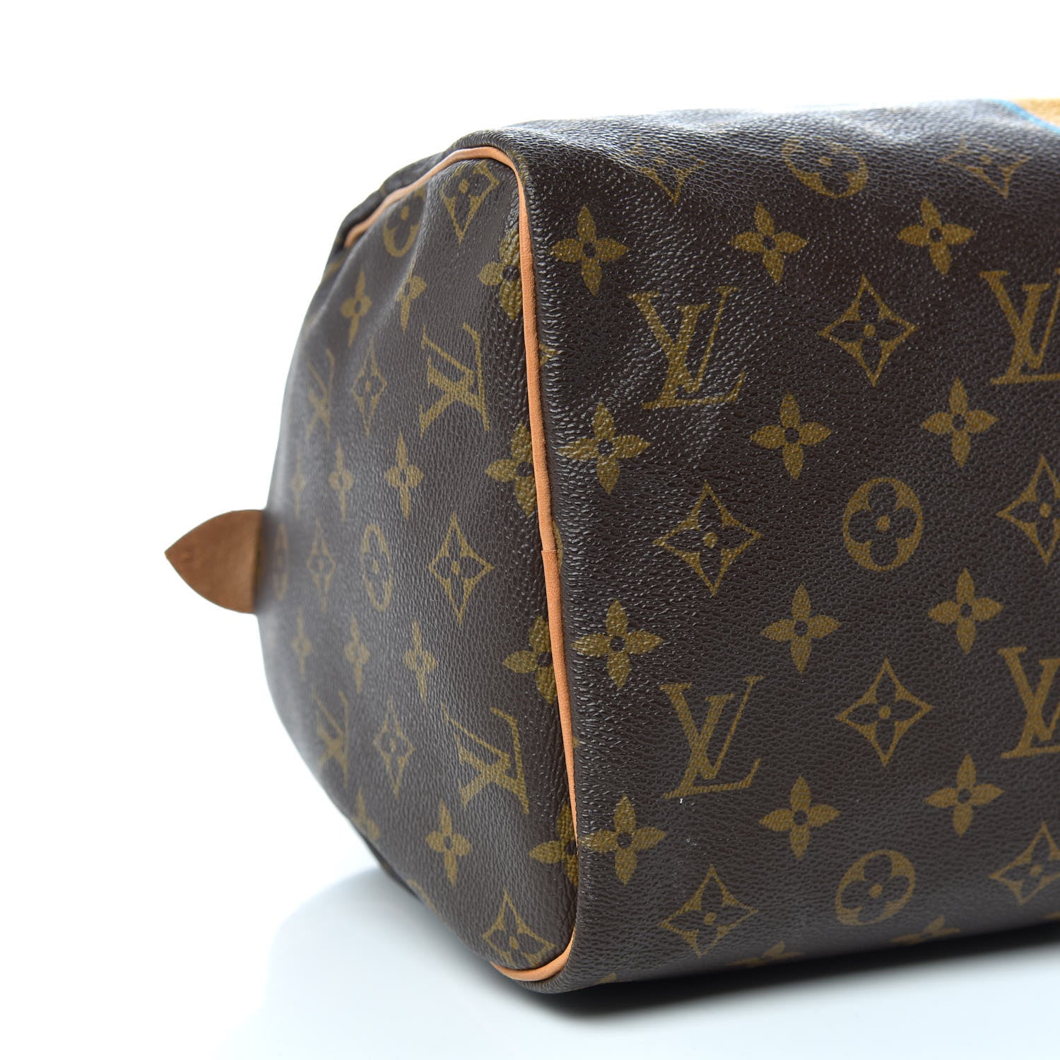 Louis Vuitton Monogram My LV Heritage Speedy 30 Yellow Blue Clair 5 of 11
