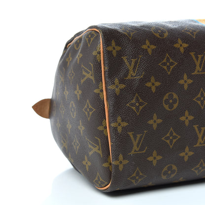 Louis Vuitton Monogram My LV Heritage Speedy 30 Yellow Blue Clair 5 of 11