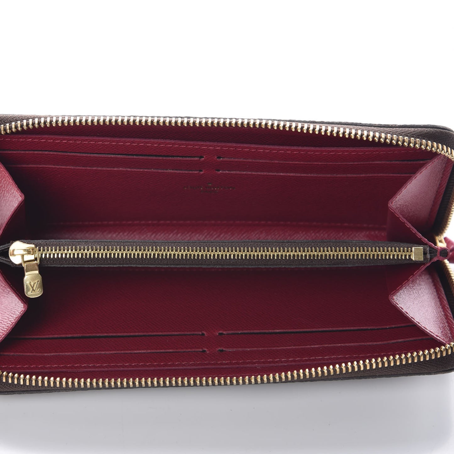 Monogram Clemence Wallet Fuchsia