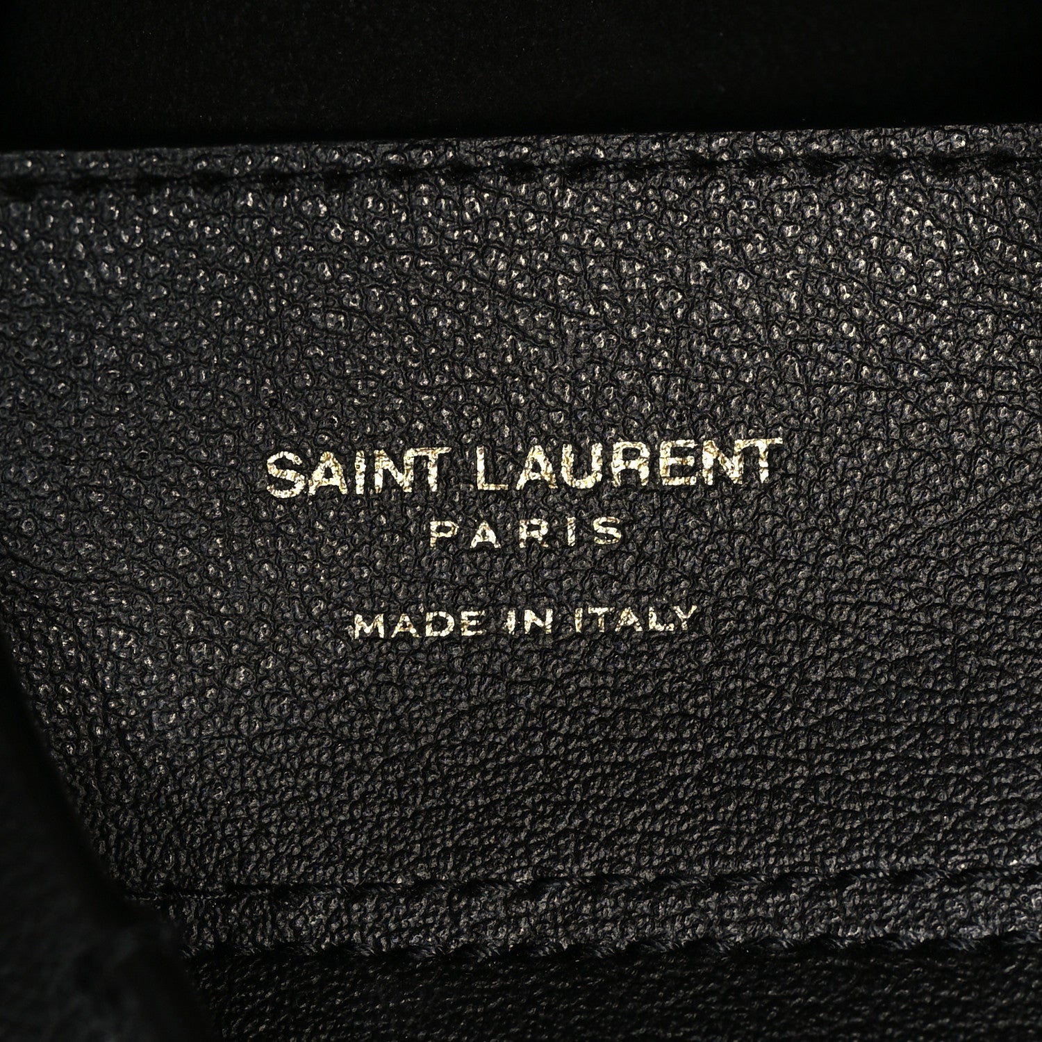 Saint Laurent Calfskin Large Shopping Tote Black 8 of 12