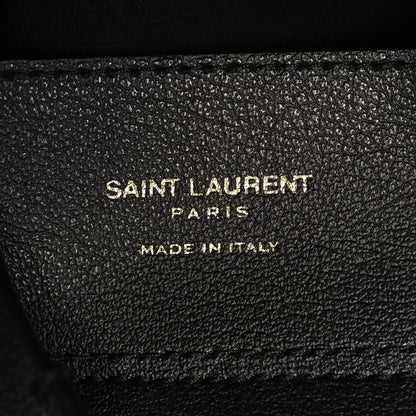 Saint Laurent Calfskin Large Shopping Tote Black 8 of 12