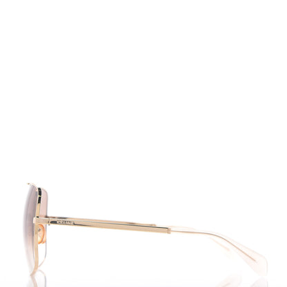 Celine Metal Sunglasses CL 41808/S Gold 2 of 6