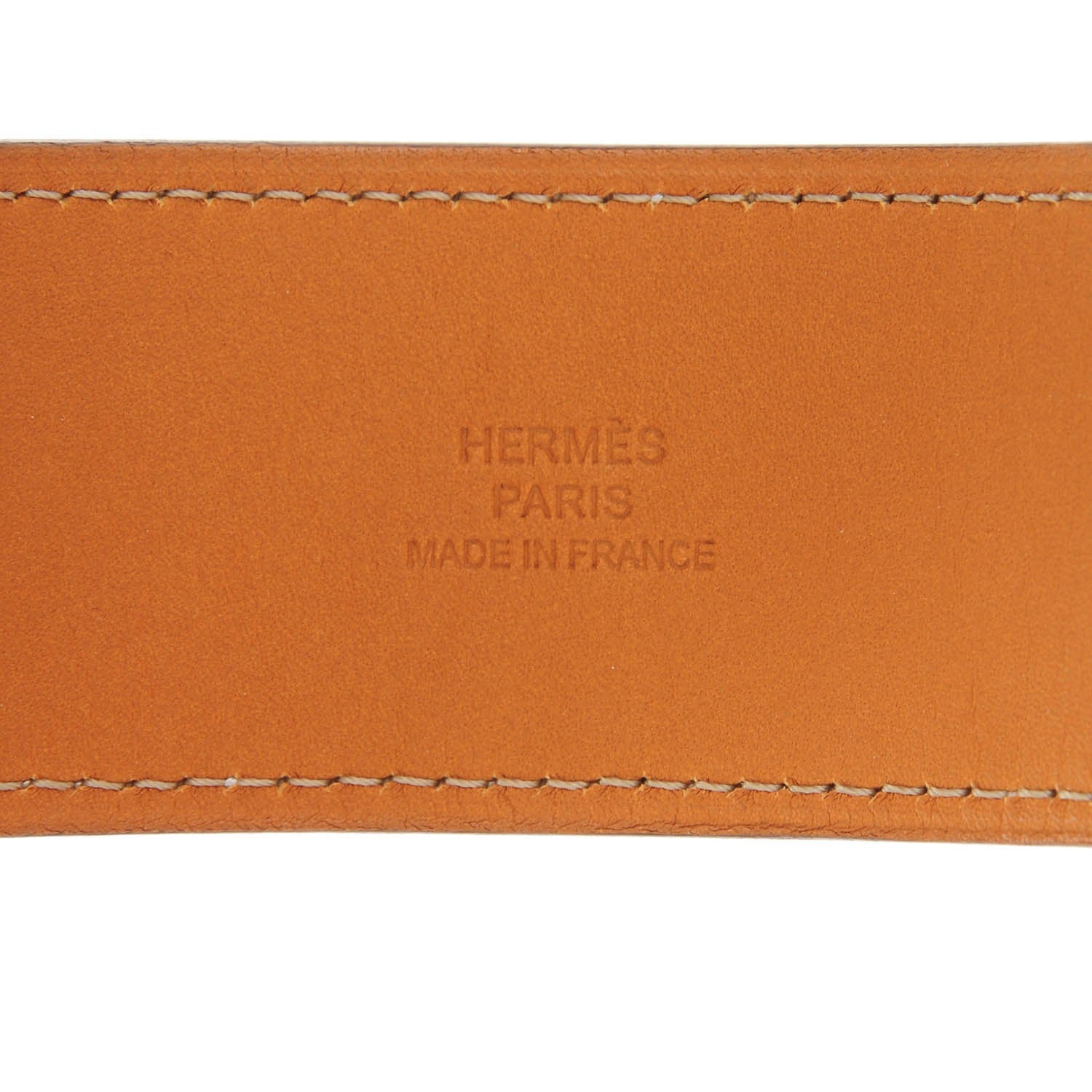Hermes Barenia Elise Cuff S Fauve 5 of 6
