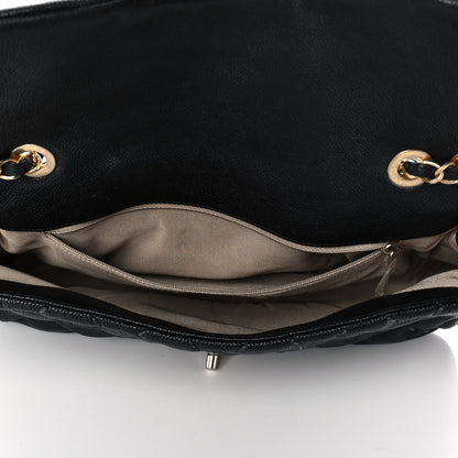 Chanel Caviar Stitched Flap Black 5 of 12