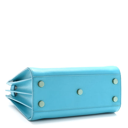 Saint Laurent Calfskin Nano Sac De Jour Turquoise 4 of 14