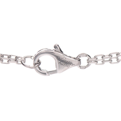 Cartier 18K White Gold 2 Diamond LOVE Necklace 4 of 5