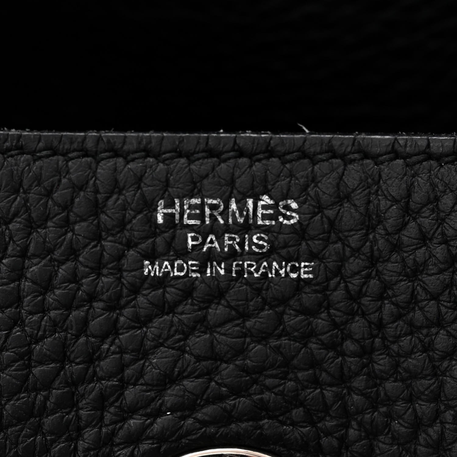 Hermes Taurillon Clemence Lindy 34 Black 6 of 12