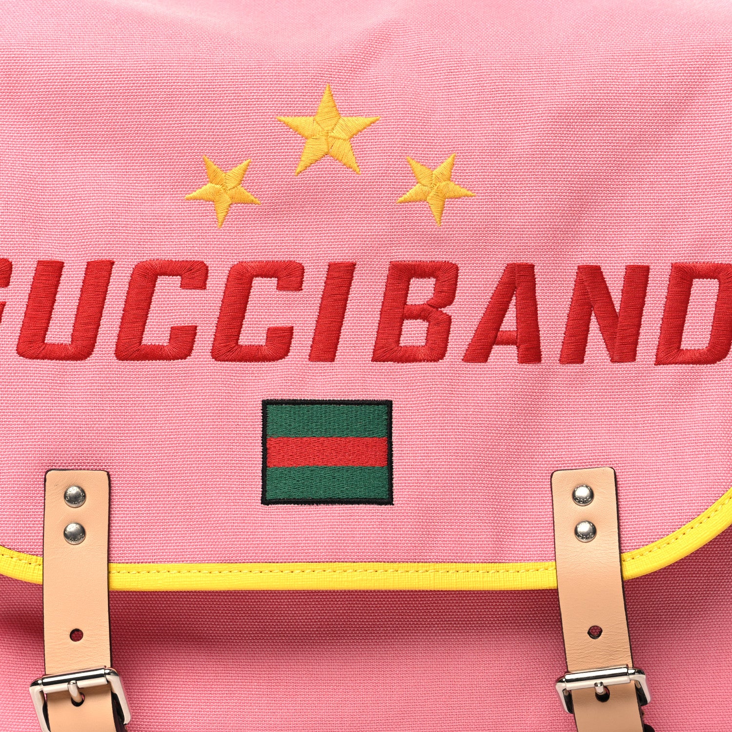 Gucci Canvas Childrens Gucci Band Backpack Pink 8 of 11