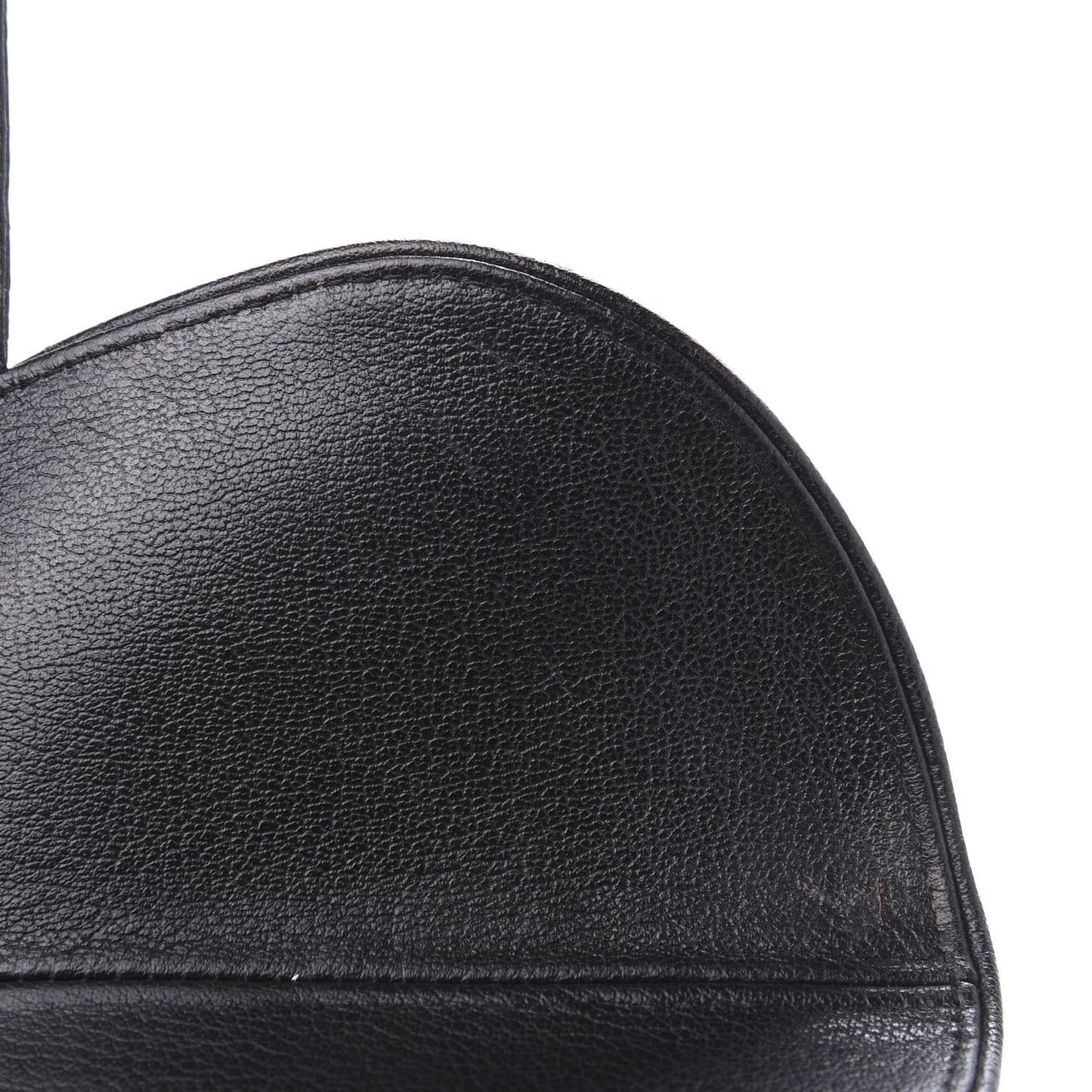 Calfskin Saddle Bag Black