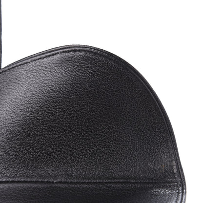 Christian Dior Calfskin Saddle Bag Black 10 of 10