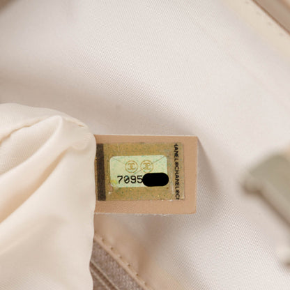 Chanel Nylon Travel Shoe Bag Carry On Beige 7 of 9