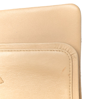Chanel Lambskin Quilted Small Double Flap Beige 20 of 47