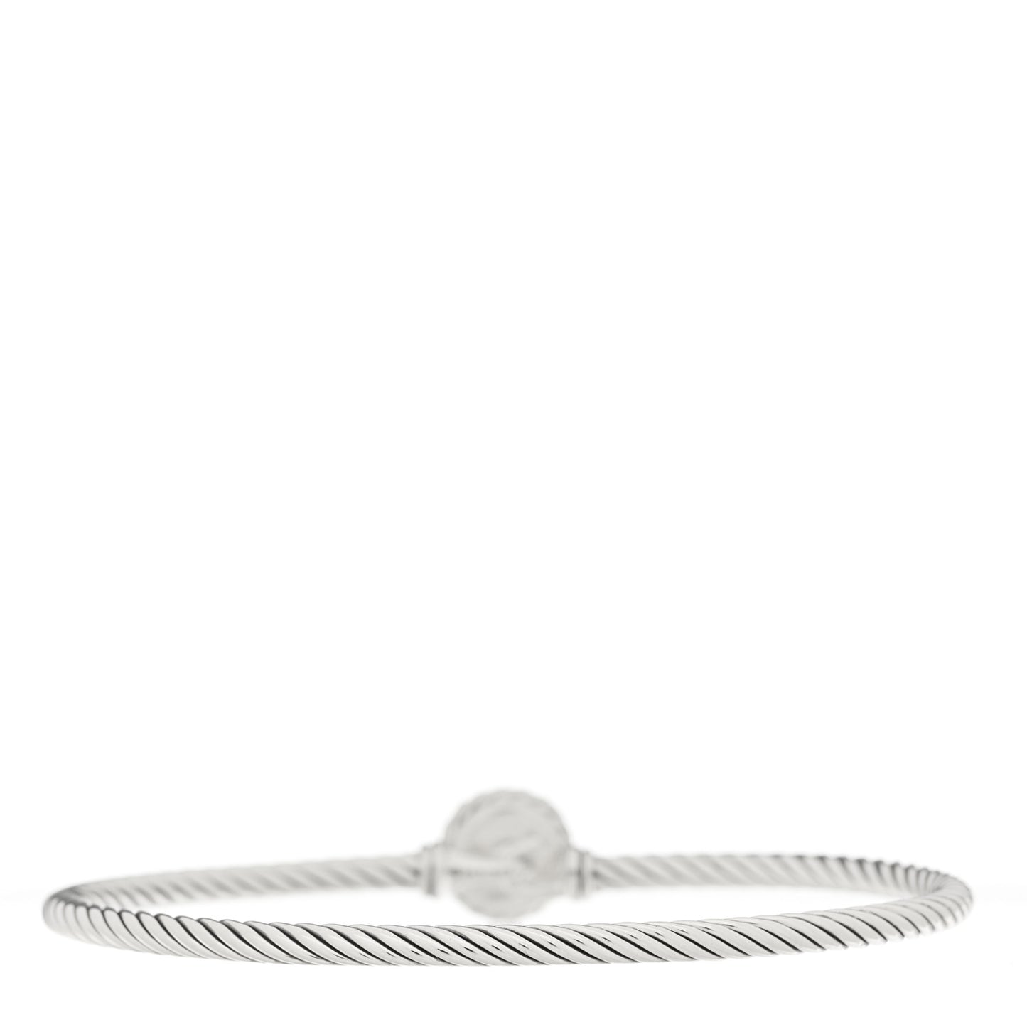 Sterling Silver Pearl 3mm Chatelaine Bracelet