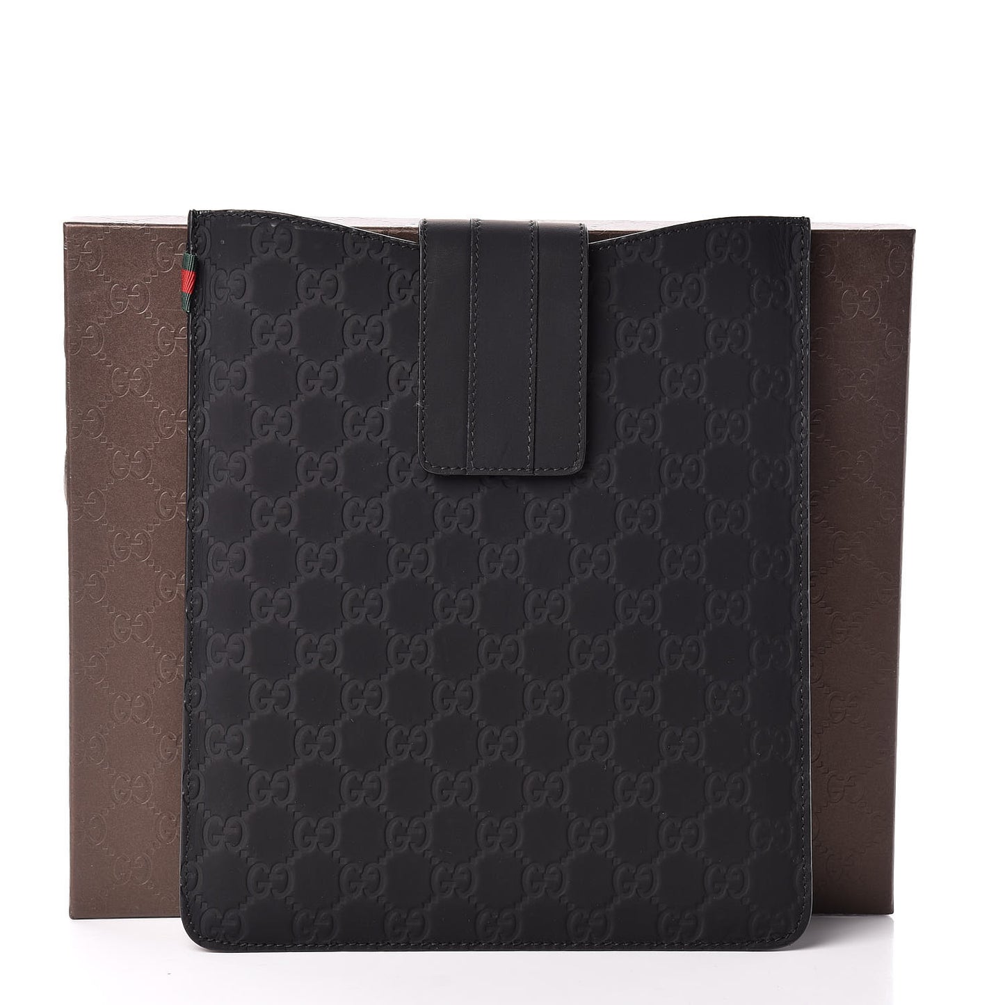Rubber Guccissima Ipad Case Black