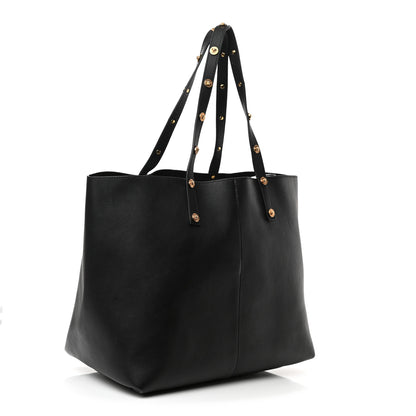 Versace Calfskin Palazzo Tote Black 3 of 10