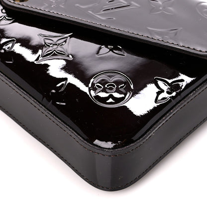 Louis Vuitton Vernis Pochette Felicie Chain Wallet Amarante 11 of 11