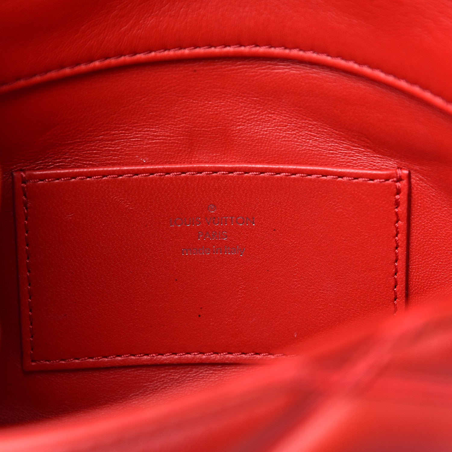 Louis Vuitton Lambskin Malletage GO-14 PM Red 5 of 13