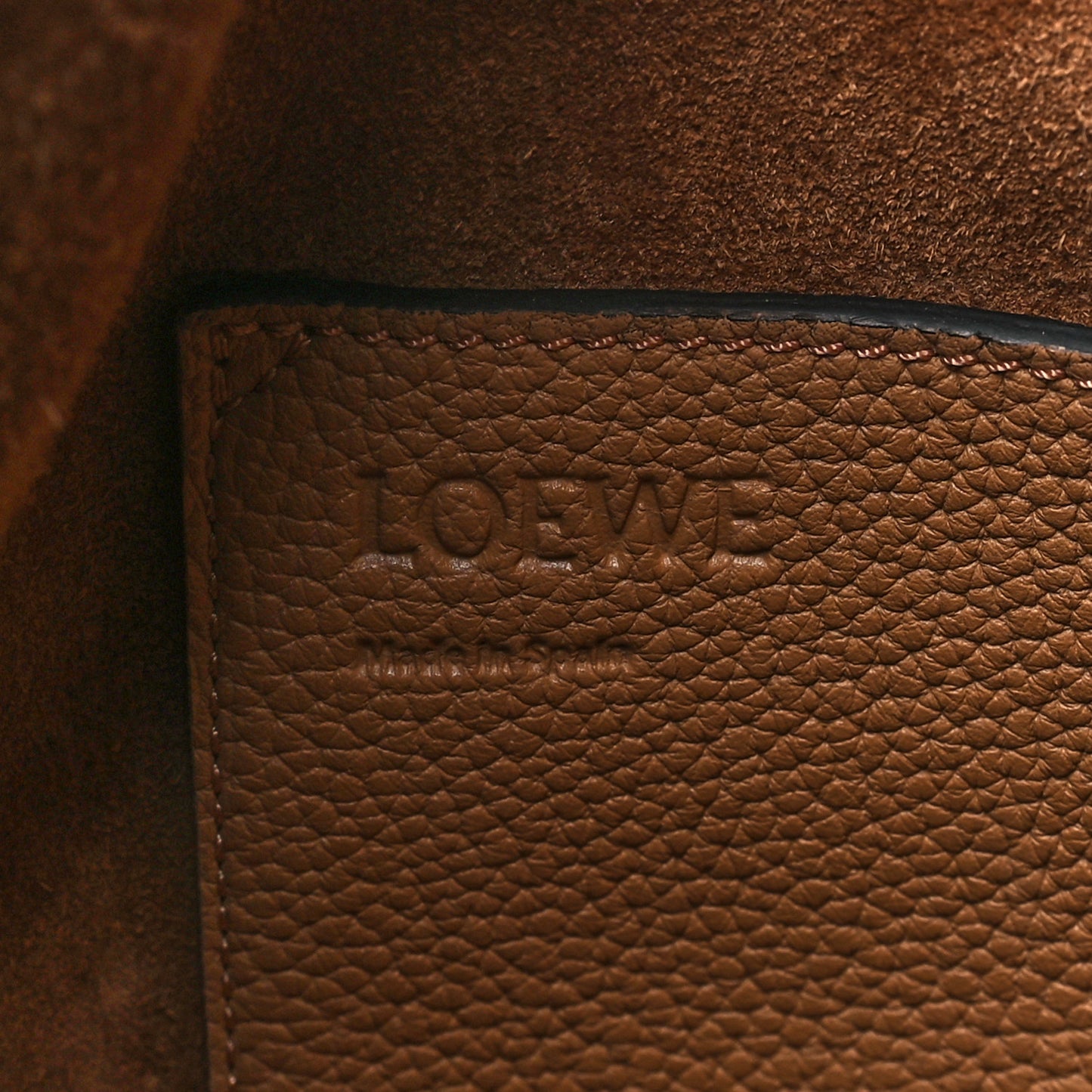 Calfskin Small Balloon Bucket Bag Toffee