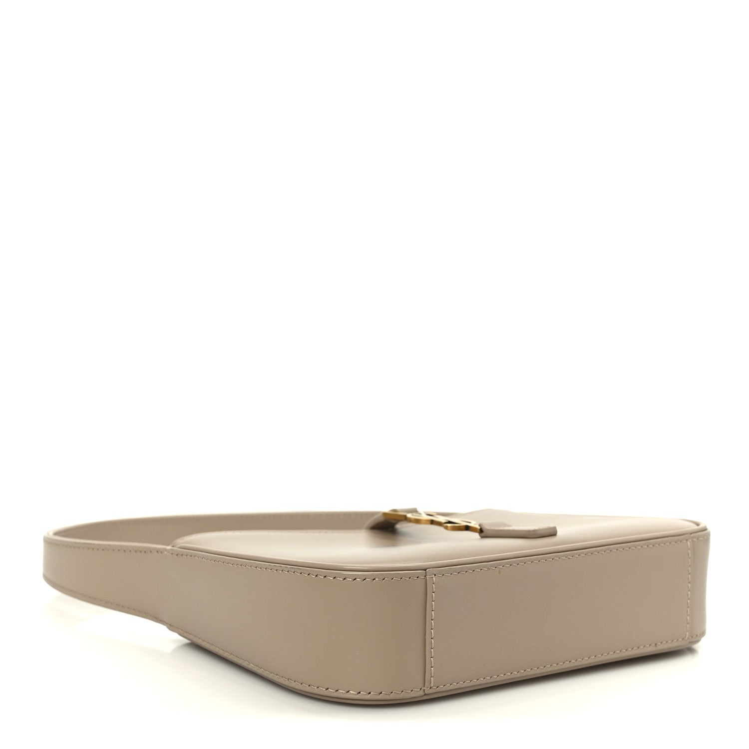 Saint Laurent Vegetable Le 5 A 7 Mini Hobo Dark Beige 4 of 10