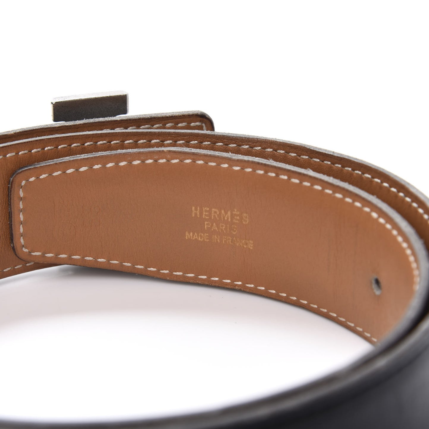 Box Chamonix 32mm H Belt 65 Black Gold