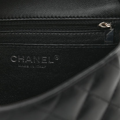 Chanel Lambskin Quilted Mini Square Flap Black 6 of 14
