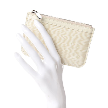 Louis Vuitton Epi Key Pouch Ivory 2 of 6